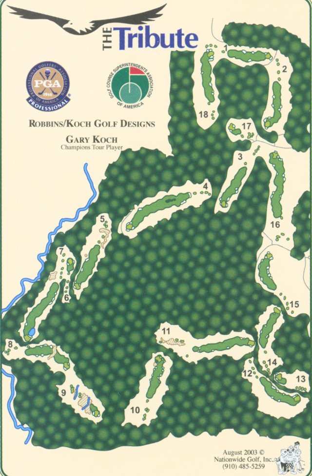 The Tribute Golf Course Gaylord, MI Otsego Resort