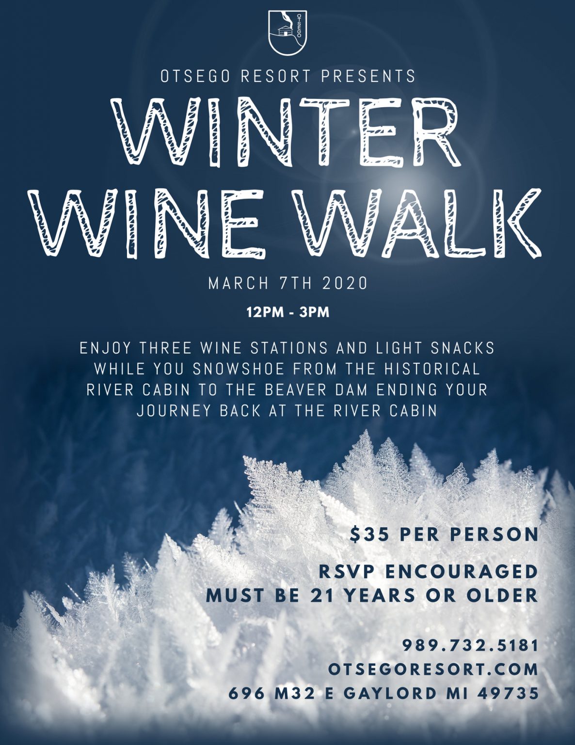 Winter Wine Walk Otsego Resort