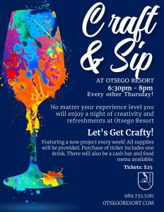 Otsego Resort Craft and Sip 