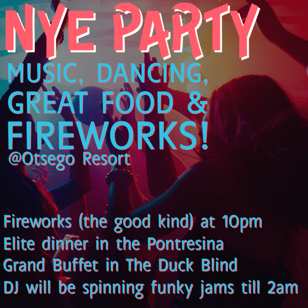 NYE party flyer