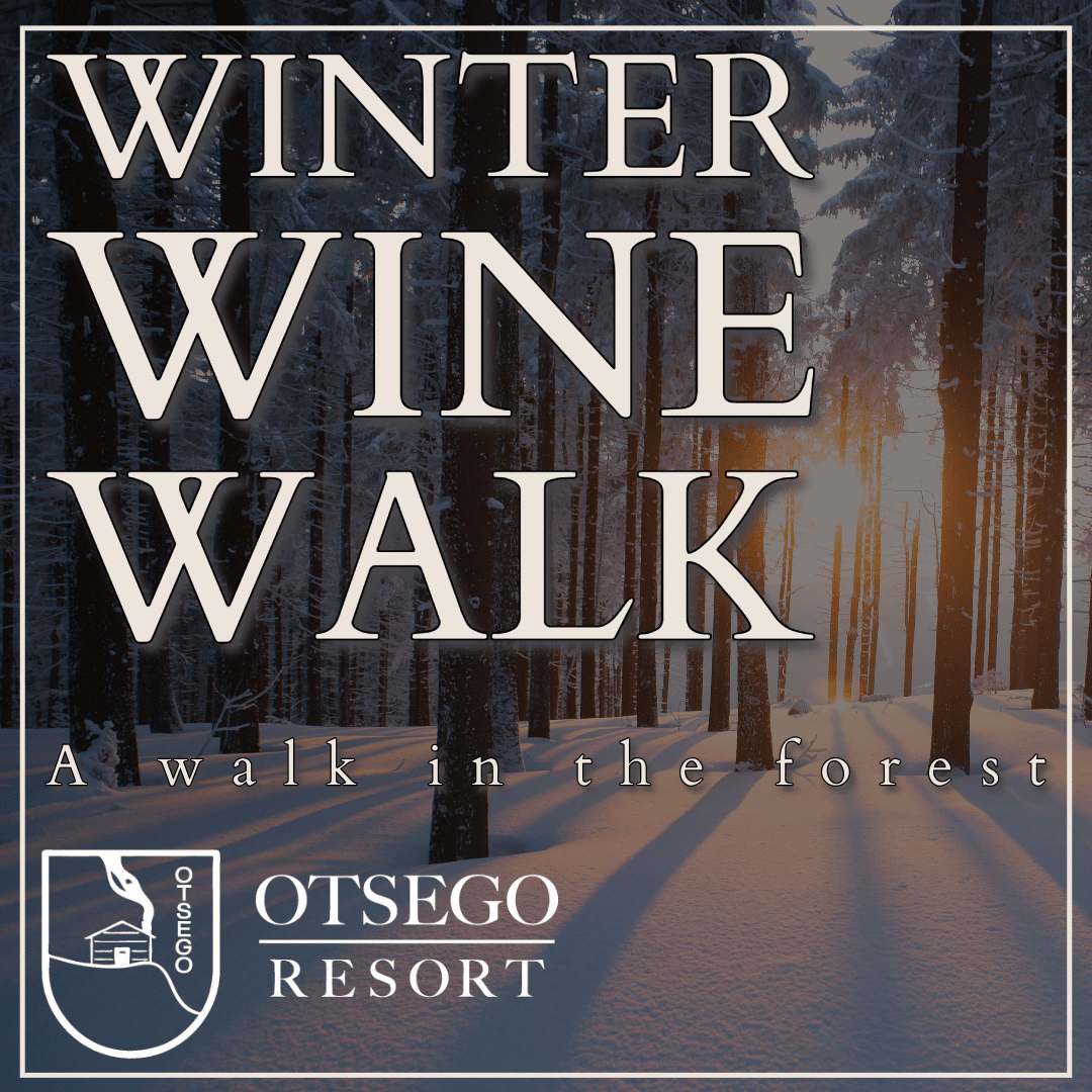 Winter wine walk flyer