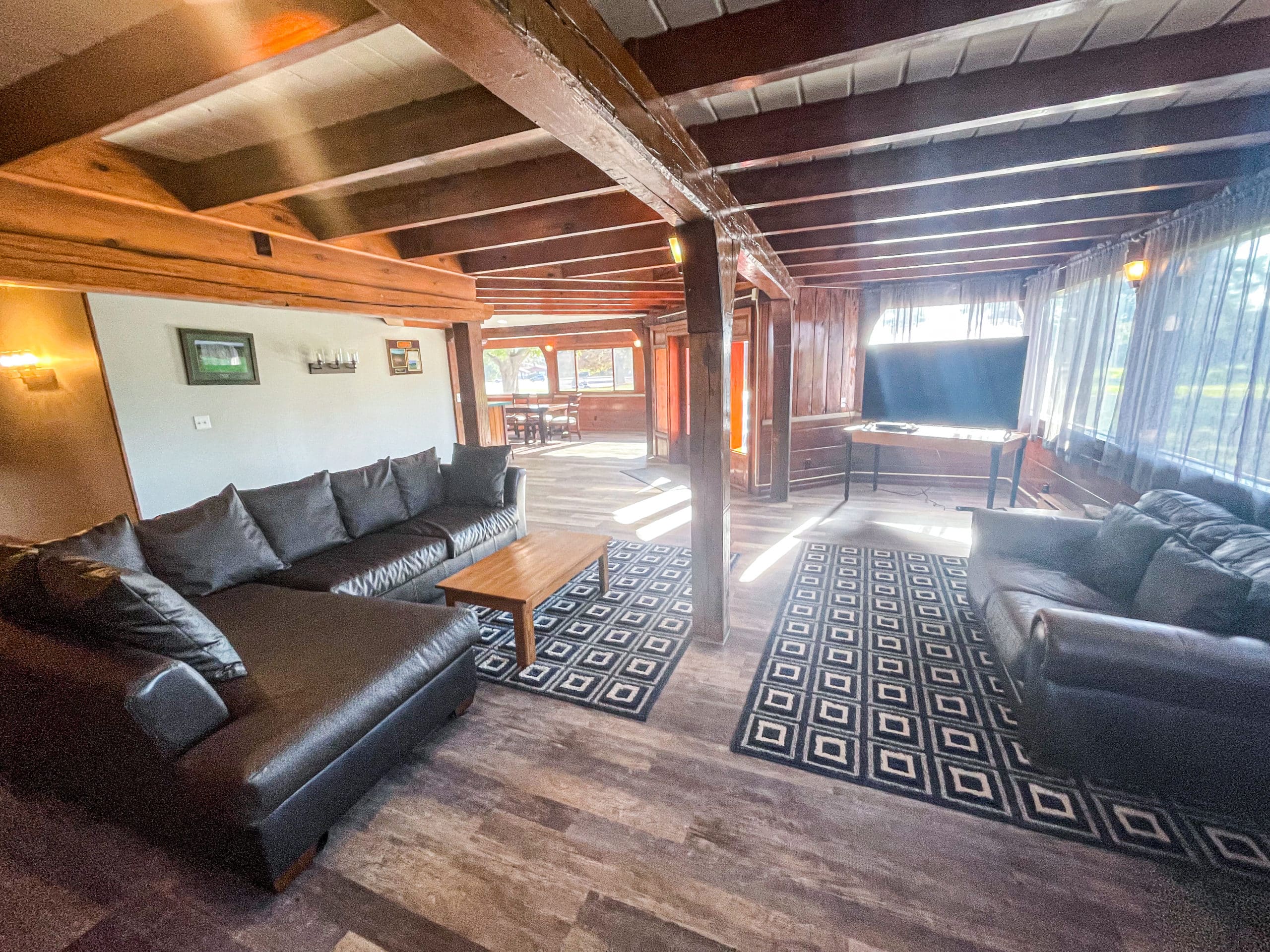 Classic Lodge living room area