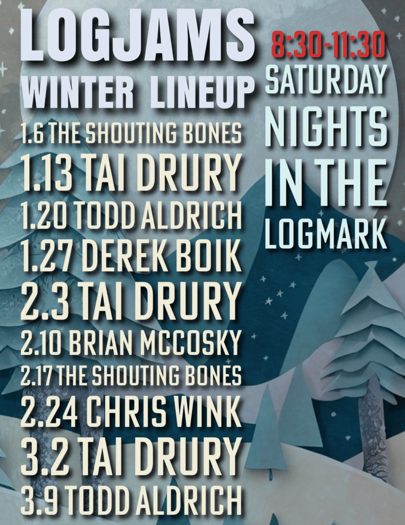 winter music lineup poster